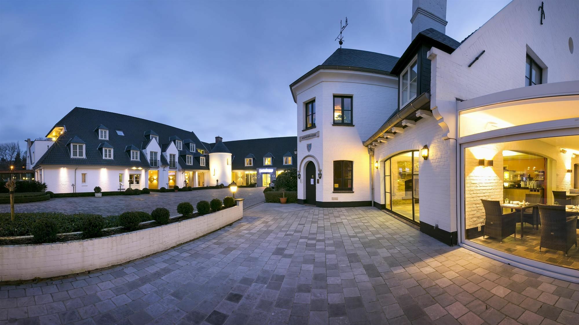 Hotel Restaurant Weinebrugge Eksteriør bilde