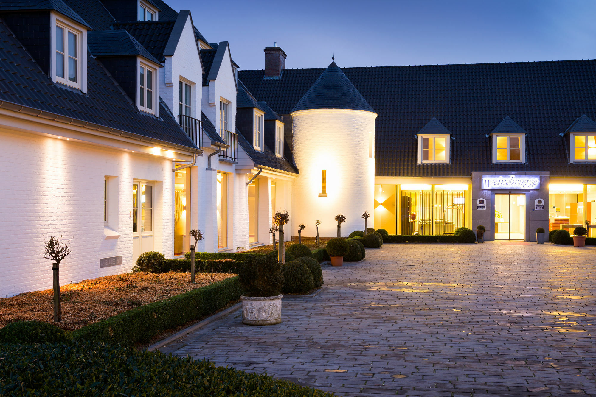 Hotel Restaurant Weinebrugge Eksteriør bilde